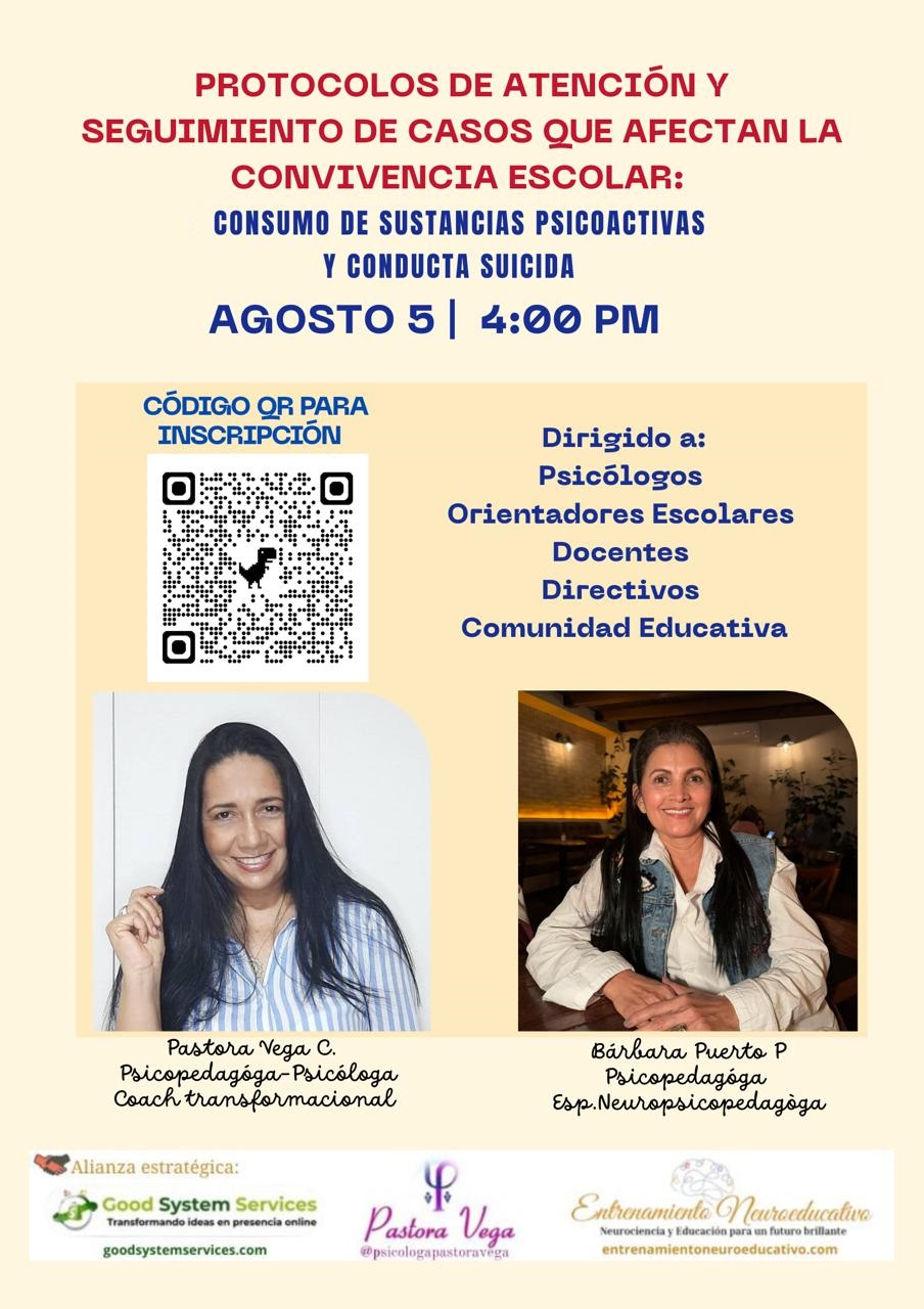 flayer Protocolos de atención y seguimiento de casos escolares